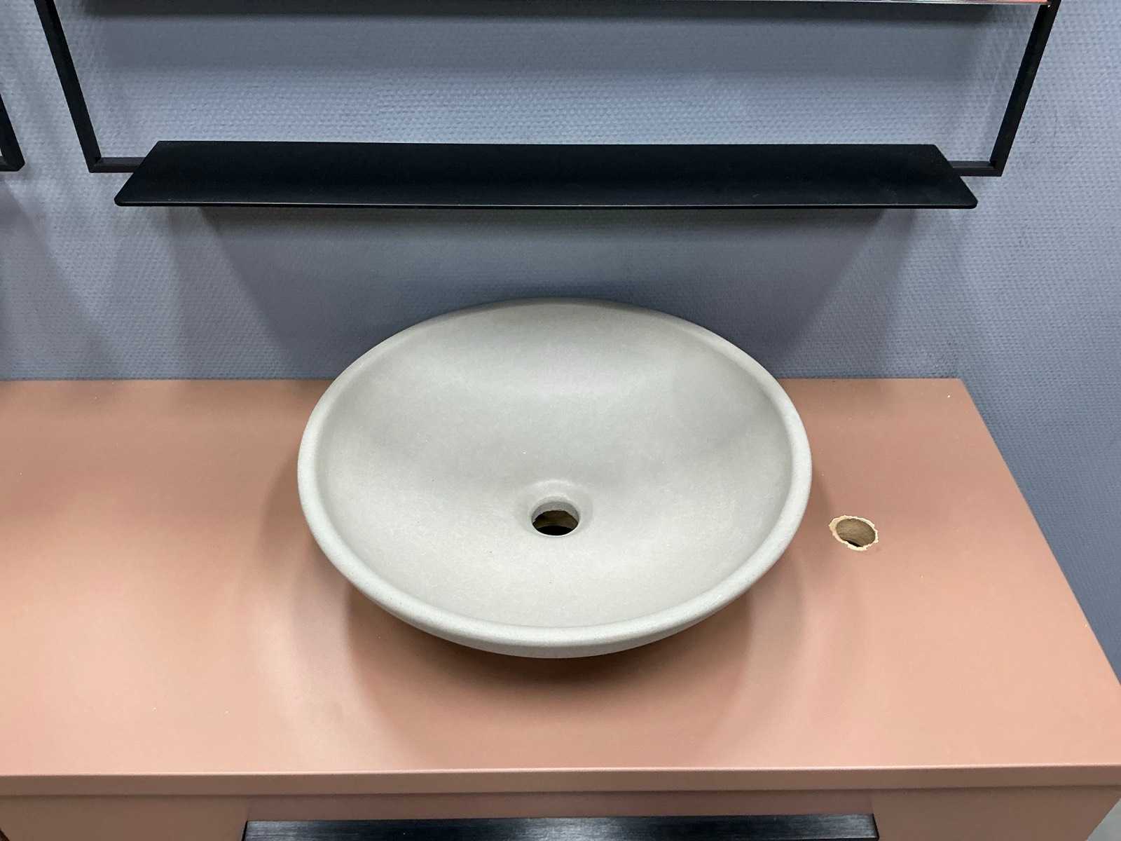 Terracotta badmeubelset