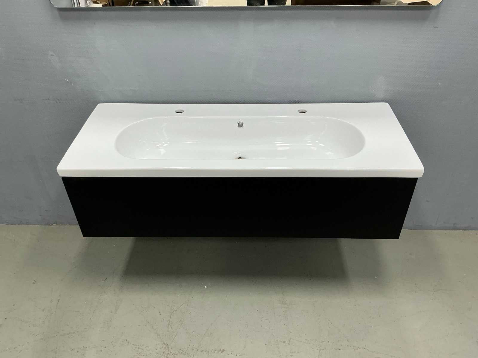Badmeubelset mat zwart