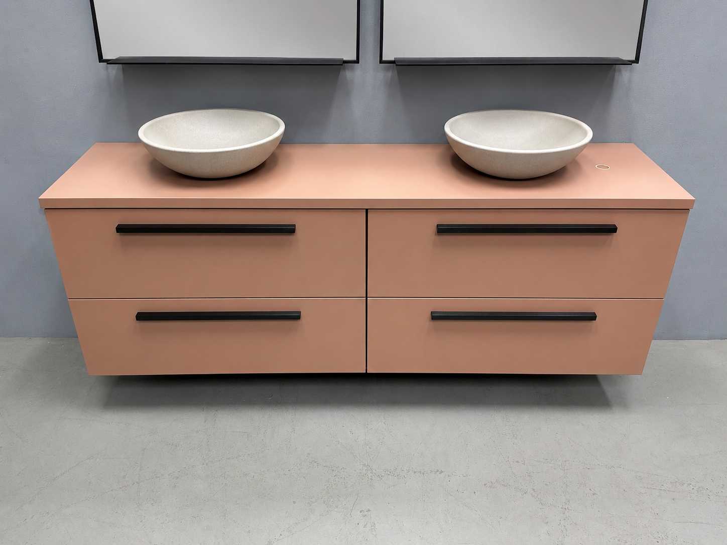 Terracotta badmeubelset
