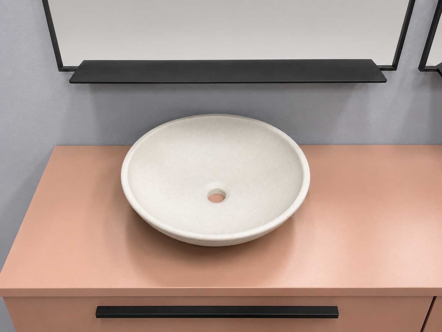 Terracotta badmeubelset