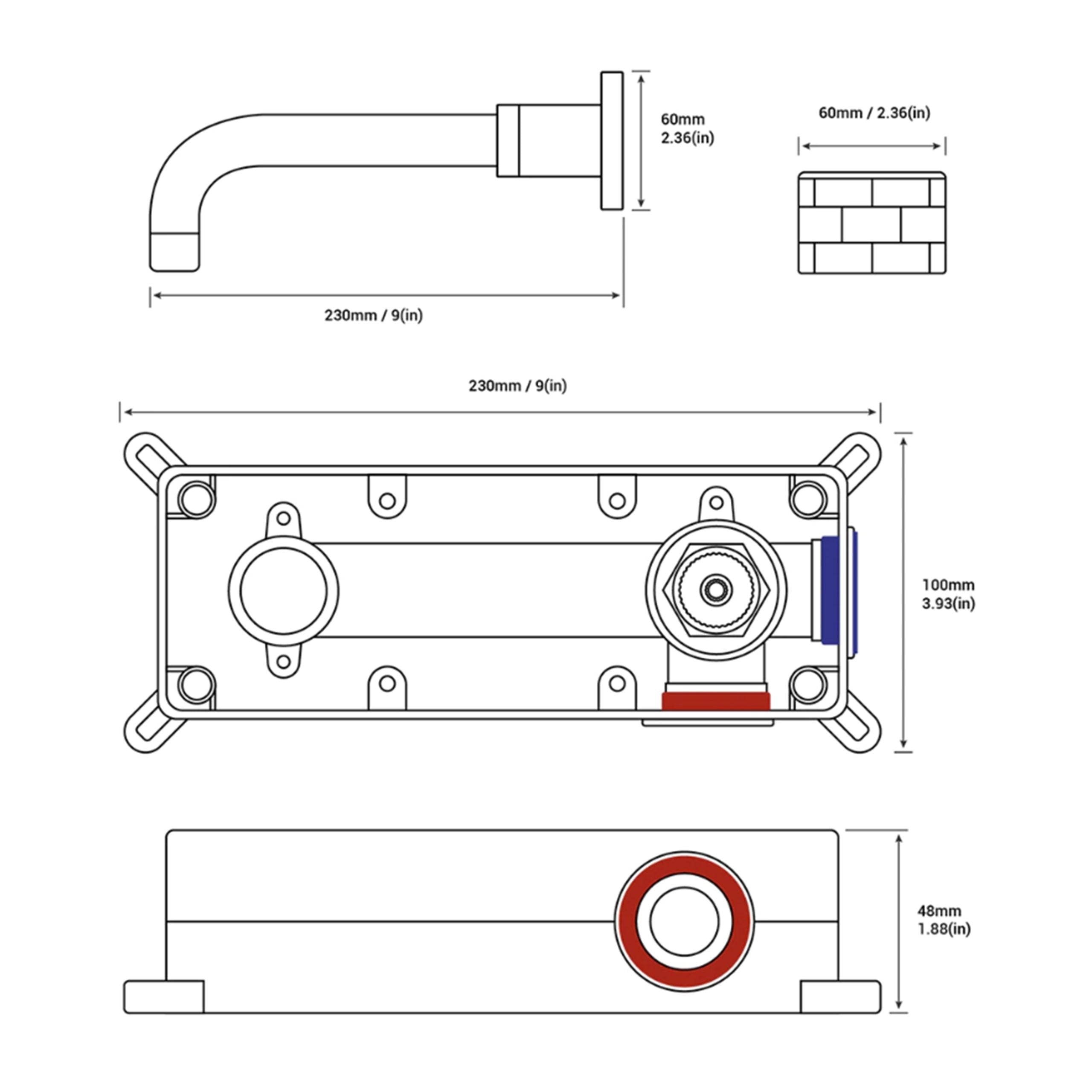 Wastafelkraan Bologna