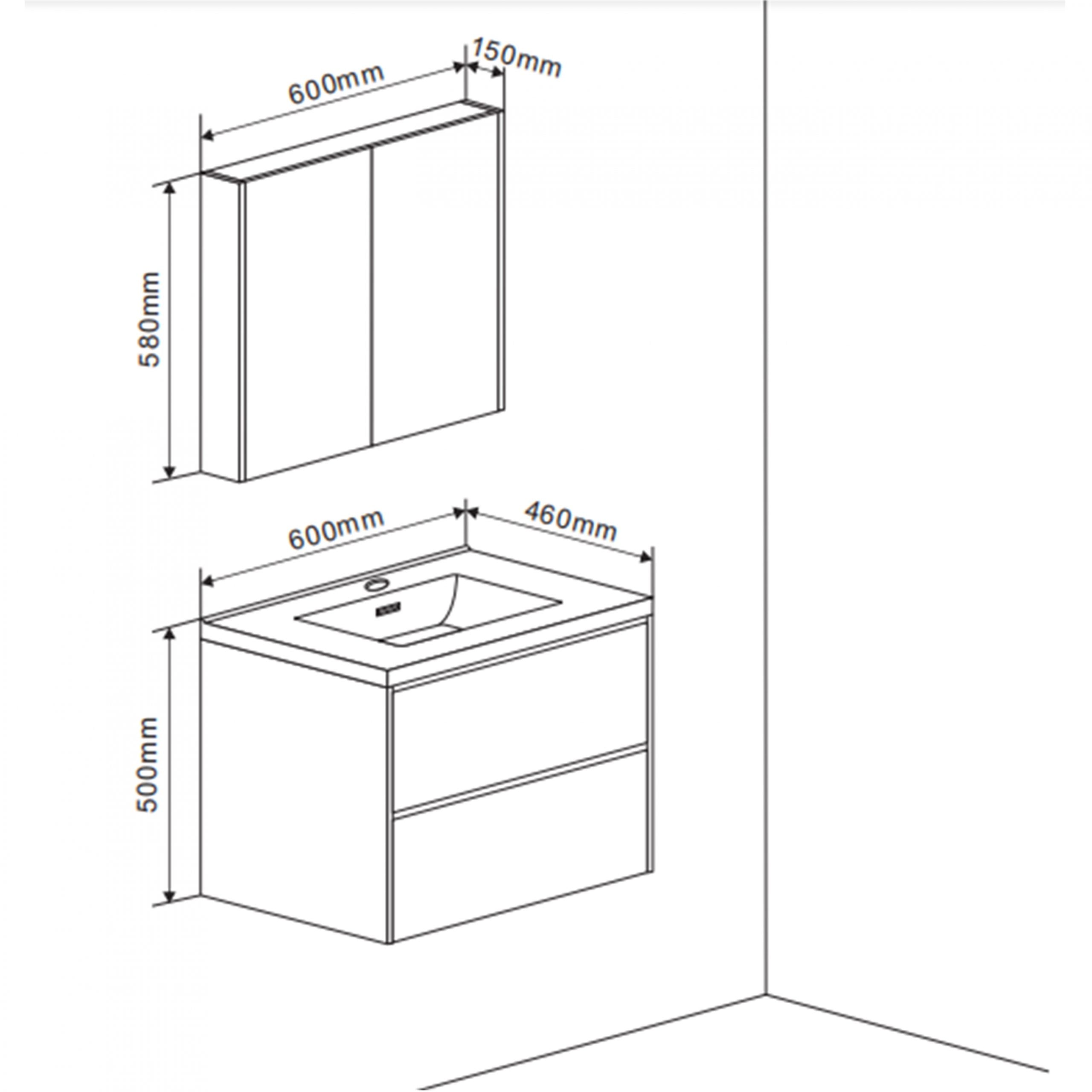 Badmeubelset Potenza S