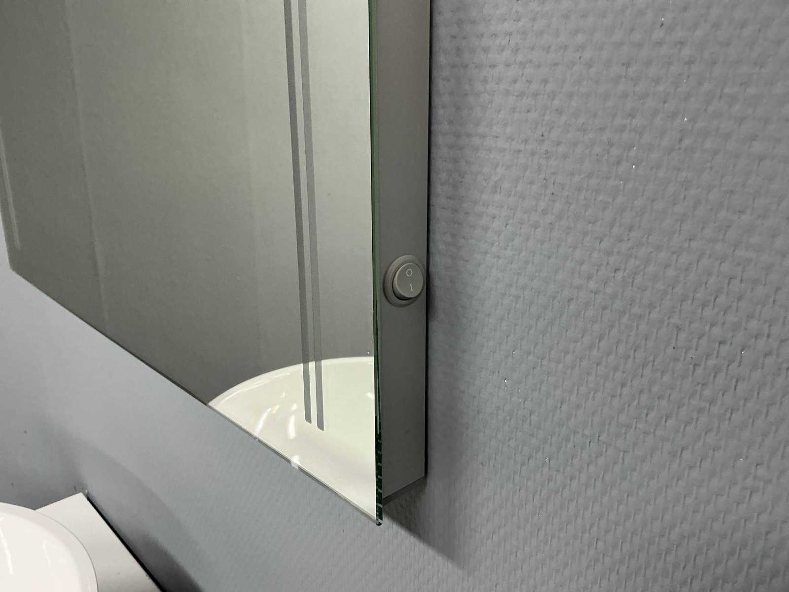 Glans witte badmeubelset S