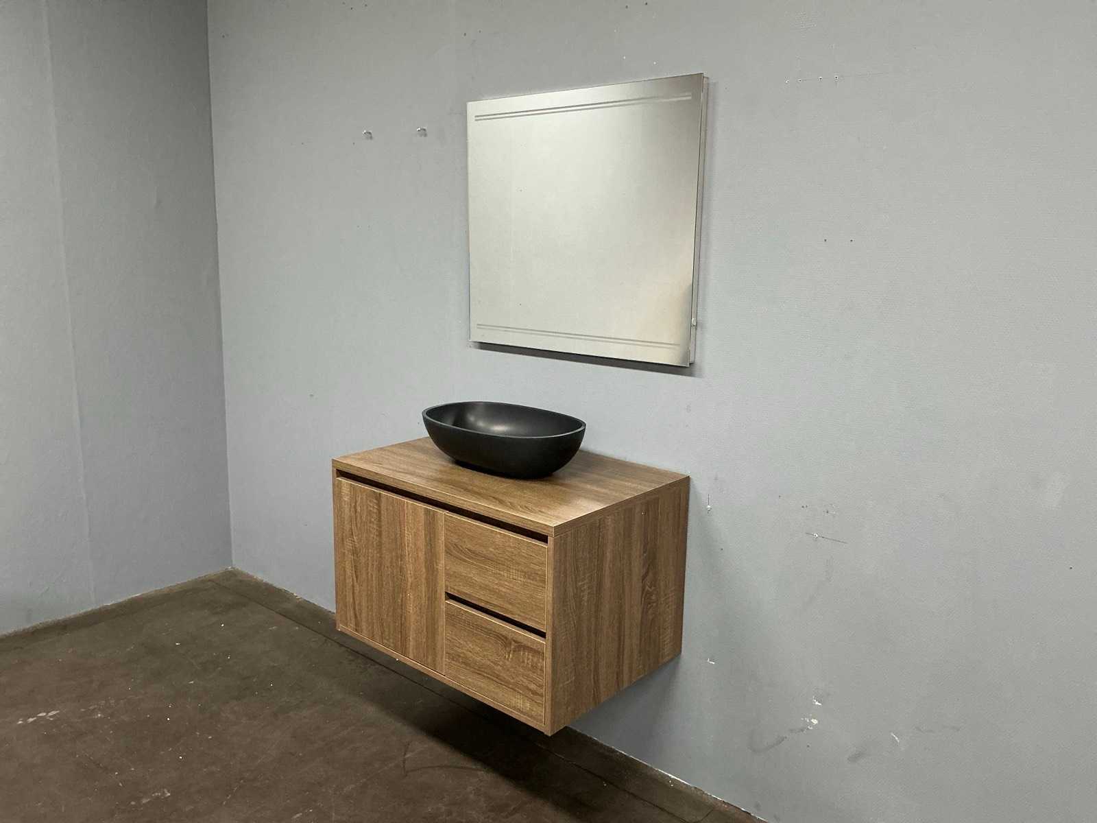 Houtlook badmeubelset M