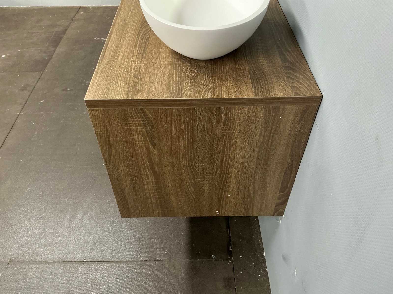 Houtlook badmeubelset XL