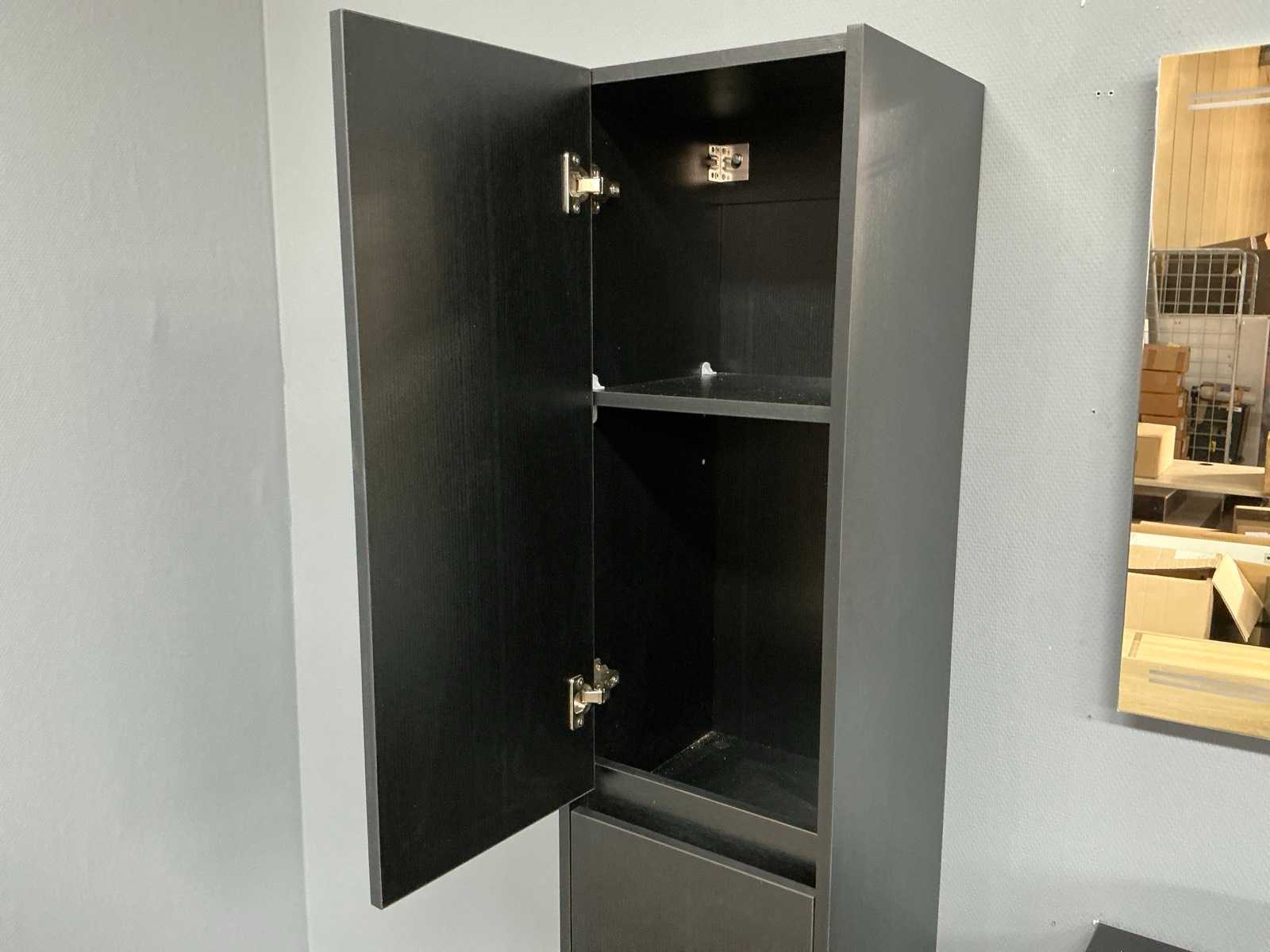 Zwarte badmeubelset M