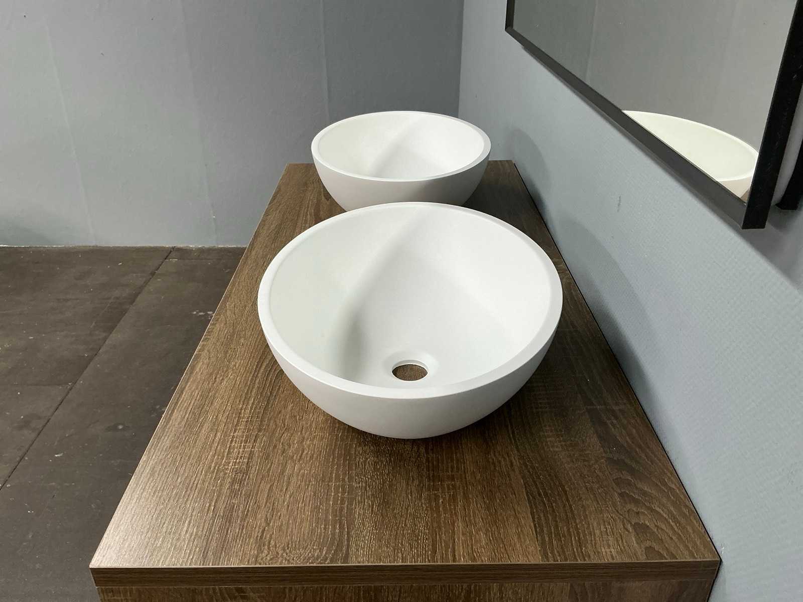 Houtlook badmeubelset XL