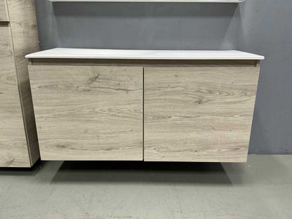Greige Oak badmeubelset