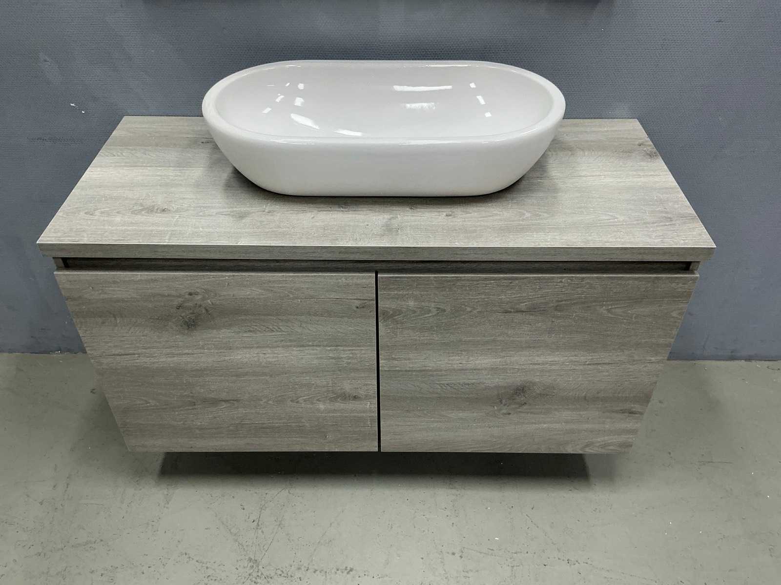 Romantic Oak Fineer badmeubelset