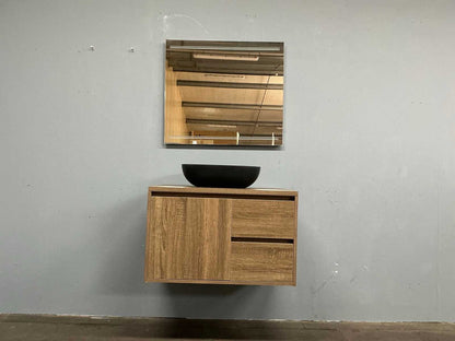 Houtlook badmeubelset M