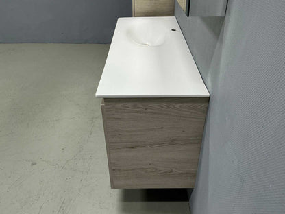 Greige Oak badmeubelset