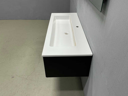 Badmeubelset mat zwart