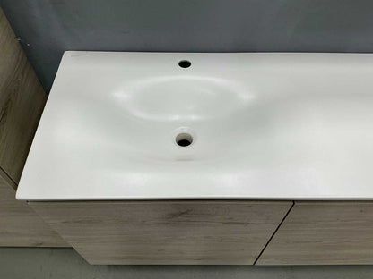 Greige Oak badmeubelset