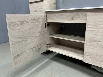 Greige Oak badmeubelset