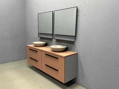Terracotta badmeubelset