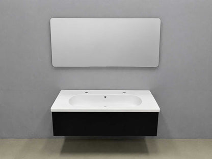 Badmeubelset mat zwart