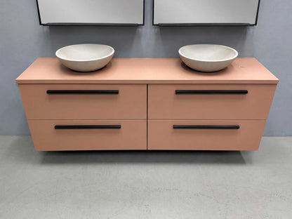 Terracotta badmeubelset