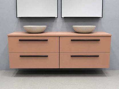 Terracotta badmeubelset