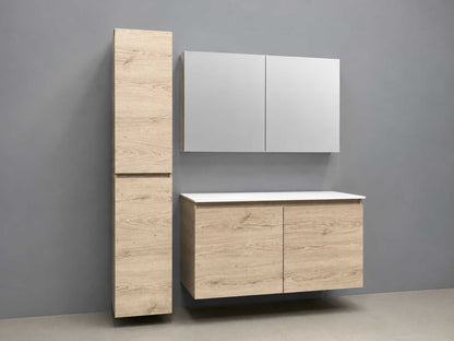 Greige Oak badmeubelset