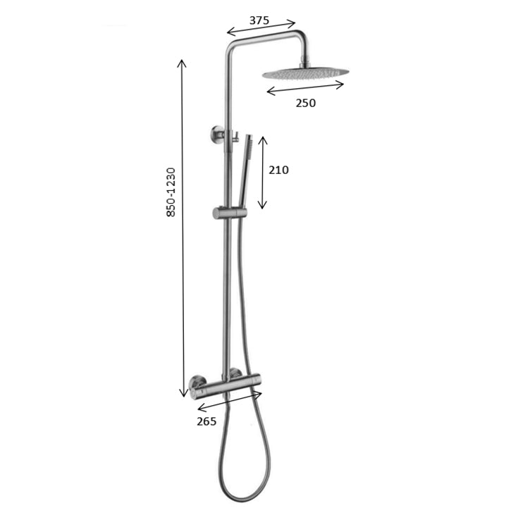 Regendouche Set Verona