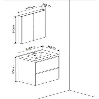 Badmeubelset Potenza S