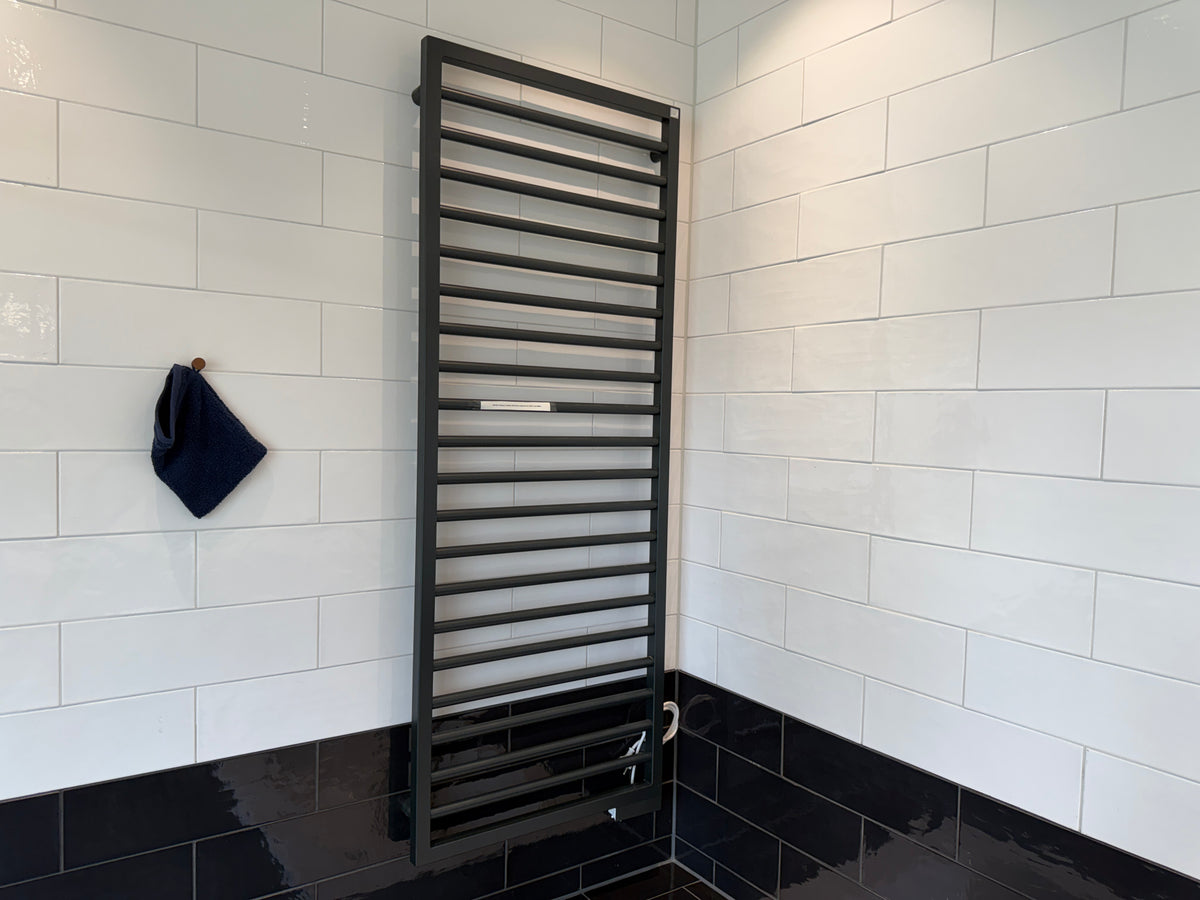 Zehnder Subway radiator mat zwart