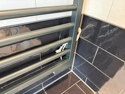 Zehnder Subway radiator mat zwart