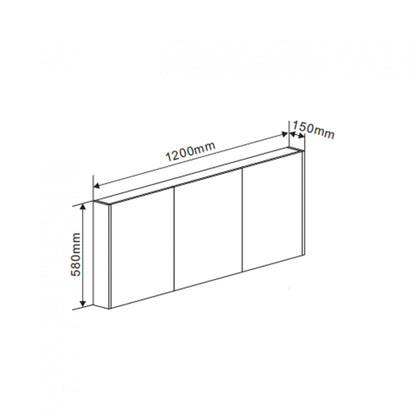 Spiegelkast Livorno L