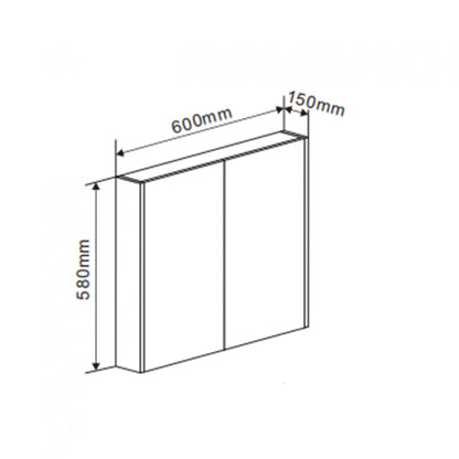 Spiegelkast Livorno S