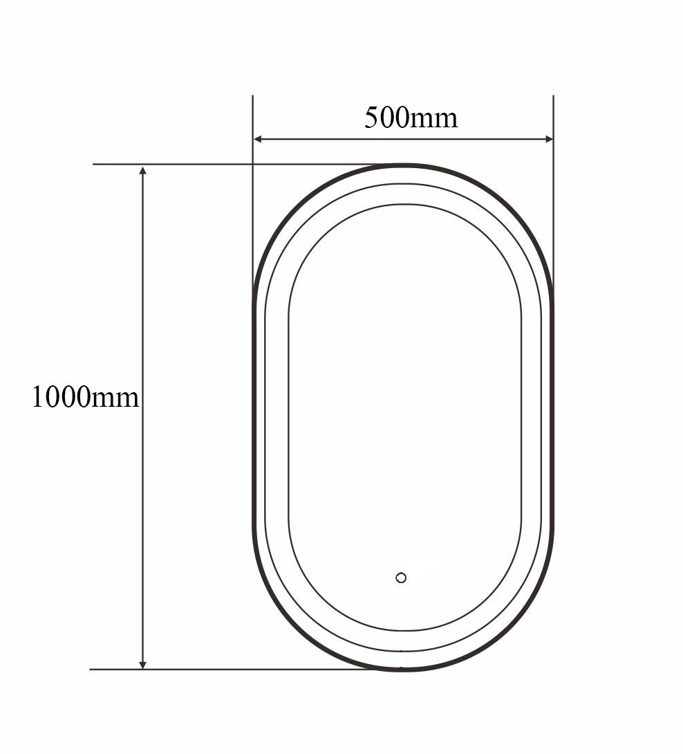 Spiegel Chiavari RVS