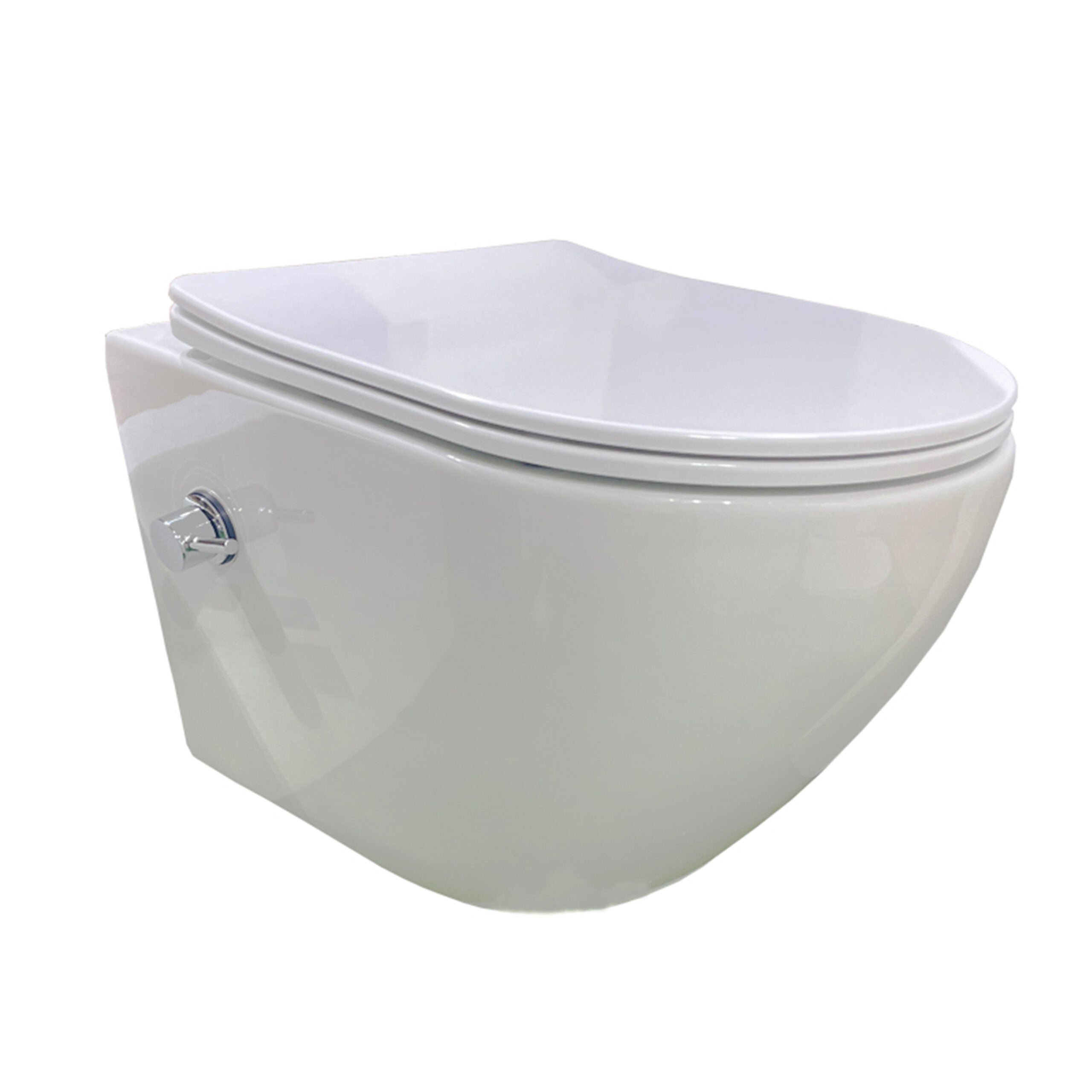 witte hangende wandcloset