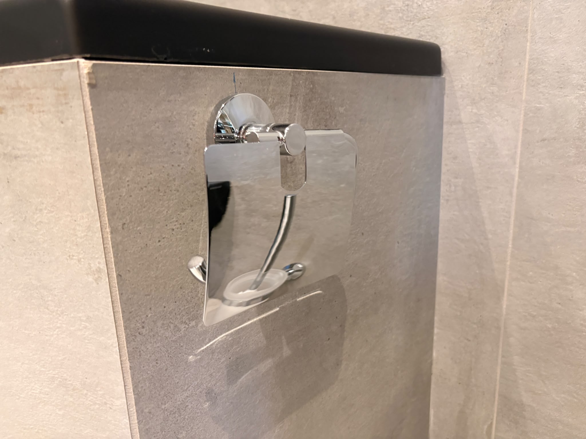 Toilet accessoires chroom
