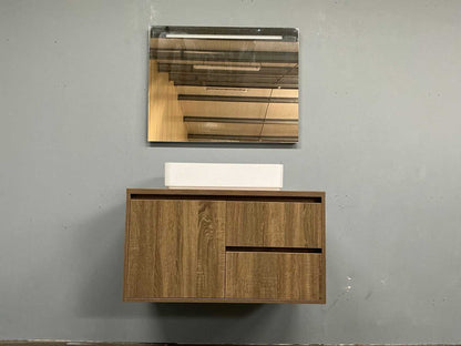 Houtlook badmeubelset L