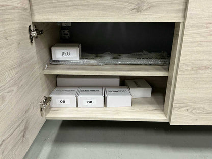 Greige Oak badmeubelset