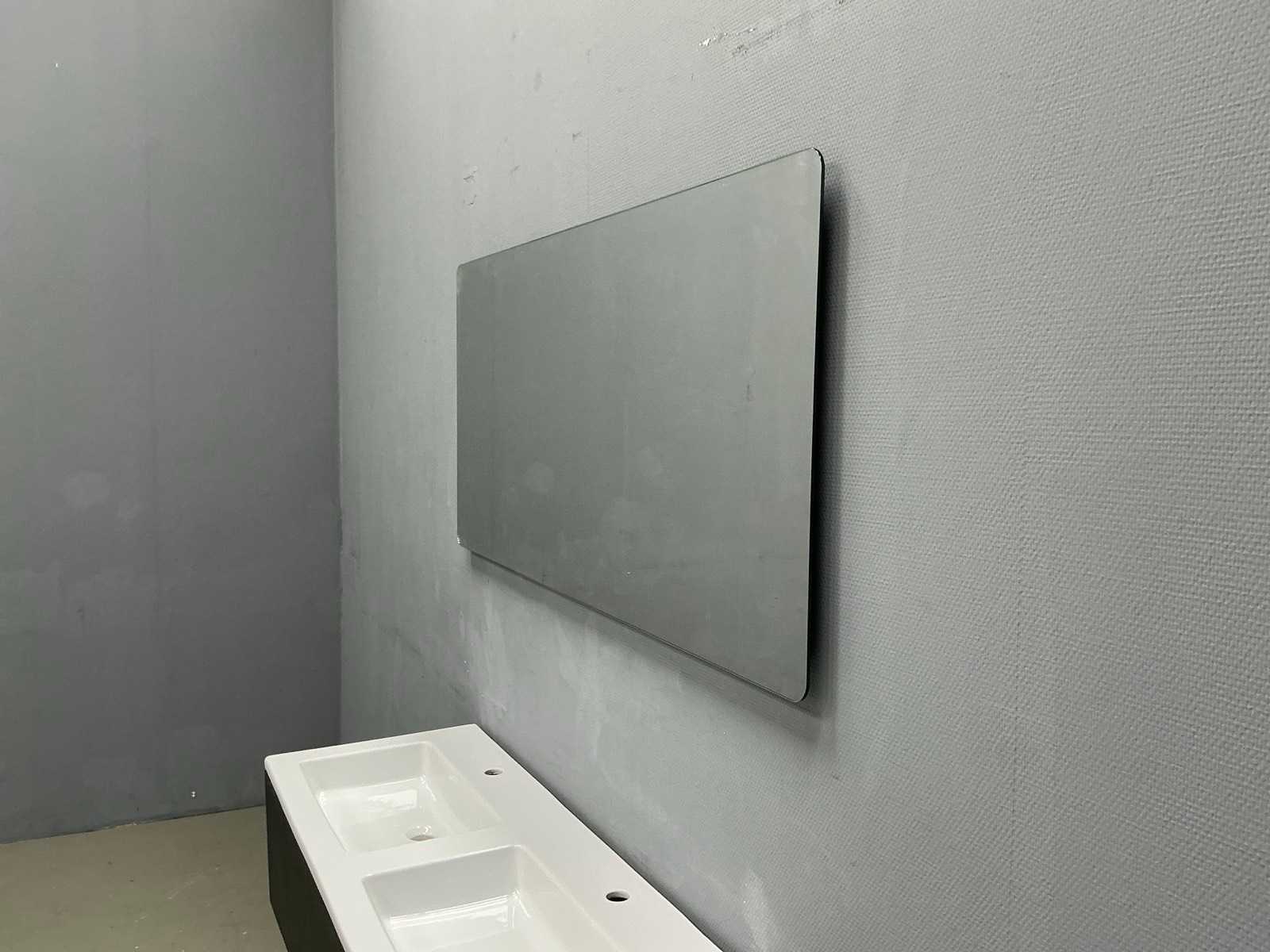Mat zwarte badmeubelset